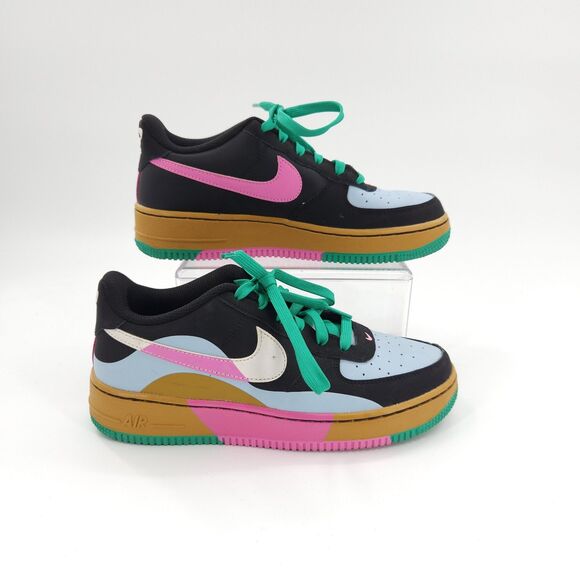 NIKE AIR FORCE 1 LV8 2 Shoes Women Size 7.5 / 6Y SNEAKERS FJ3288 001 - Picture 1 of 10